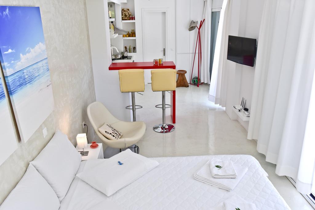 Mavres Luxury Studio Agios Matthaios  Экстерьер фото